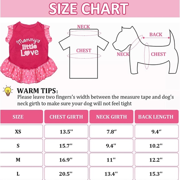 Small Dog Puppy Girl Graphic Princess Dress - Picture 5 of 5